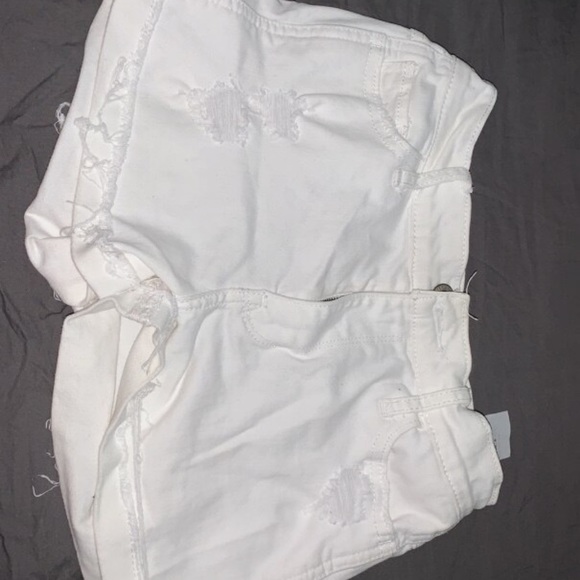 White Hollister Shorts
